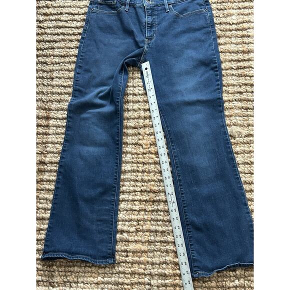 Levi's 315 Shaping Bootcut Jeans Women's Size 32 Blue Denim Stretch - Picture 7 of 7